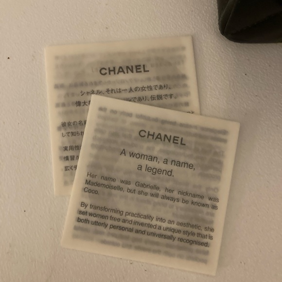 Vintage CHANEL Lambskin Double Flap Bag medium 2005 (9 Series) - Picture 13 of 16